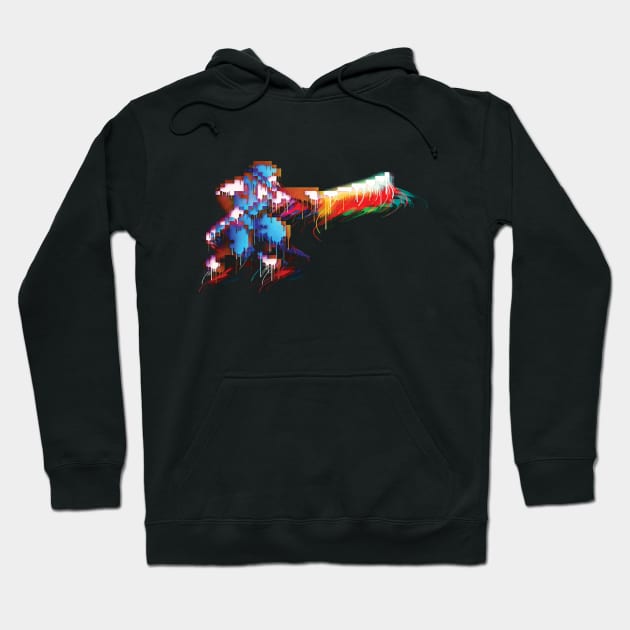 Ninja Gaiden Acid Glitch Hoodie by BlackCollarPolitics